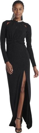 Rebecca Vallance Simone Gown - Dames - Avondkleed - Zwart - XS - Polyester - Kleedjes