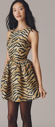 Hunter Bell Layne Linen Silk Mini Dress