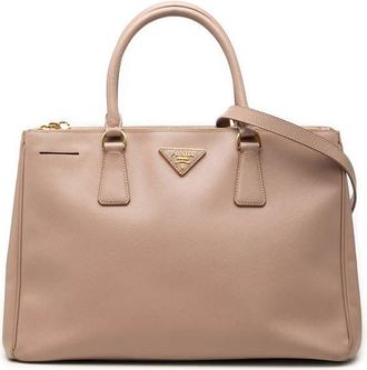 Prada Pre-owned Prada Medium Saffiano Lux Galleria Double Zip Satchel Ladies OEX9U4SAPLK4RXH5