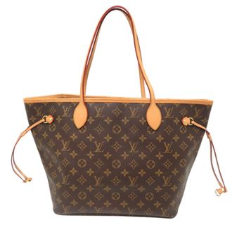 Louis Vuitton Brown Monogram Tote Bag (Pre-Owned)