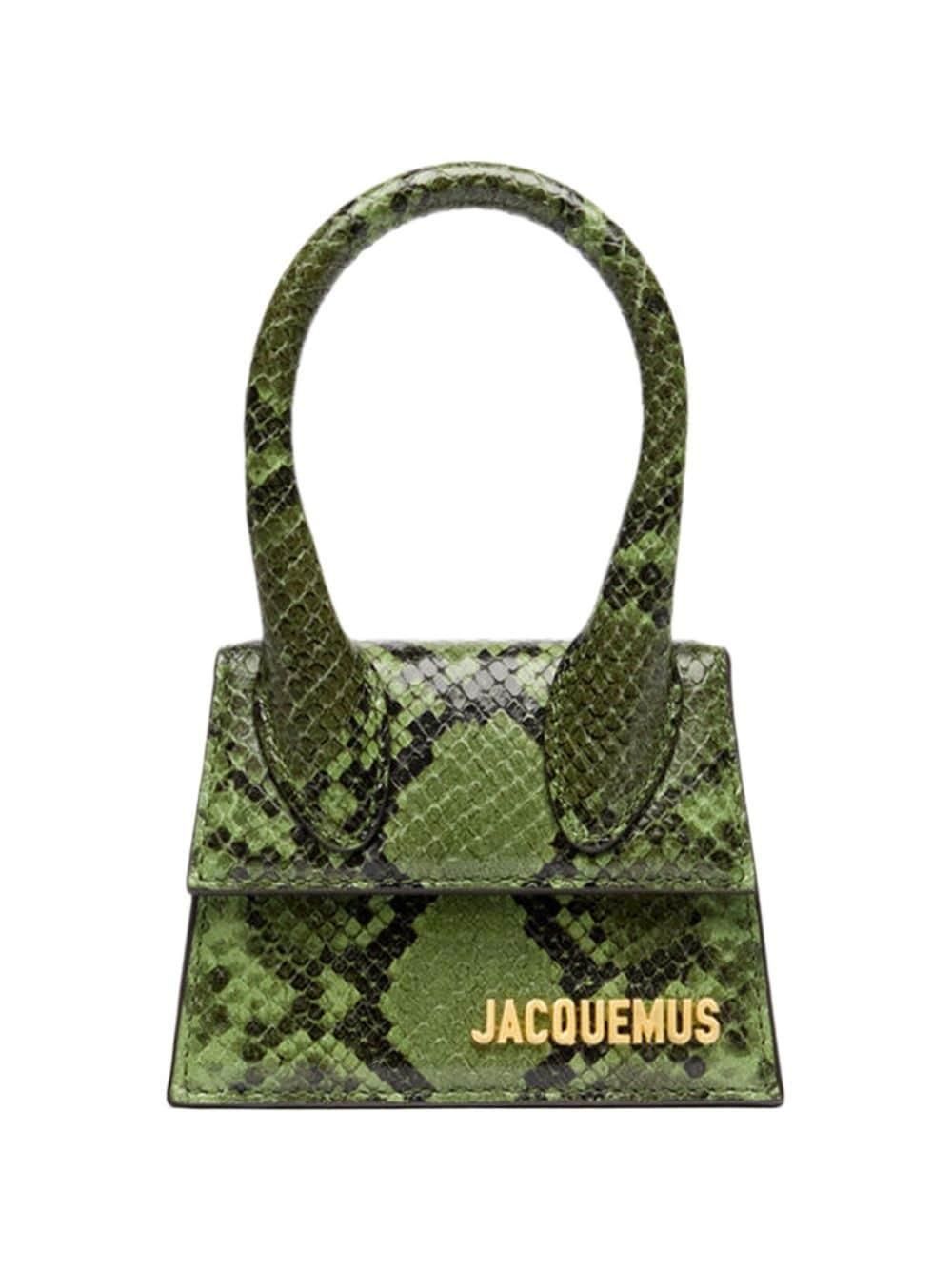 【JACQUEMUS】トートバッグ グリーン Jacquemus Le Grand Bambino Tote Bag | Green | FARFETCH