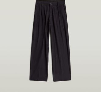 G-Star Pleated Chino - Zwart - Dames