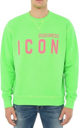 Dsquared2 Green Crew Neck Sweatshirt