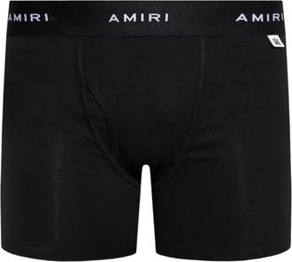 Amiri Zwarte onderbroeken- 2-pack - Heren - Onderbroek - Zwart - M - Katoen - Ondergoed