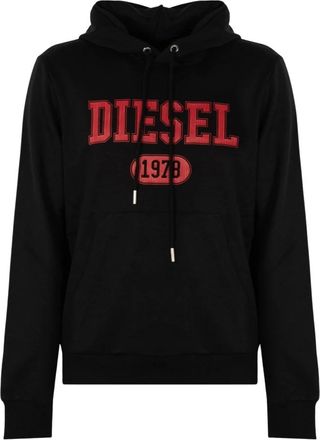 Diesel Felpa con cappuccio S-Ginn - - Sweatshirts & Hoodies - Uomo - Nero - M