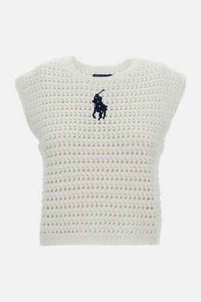 Polo Ralph Lauren Gilet In Cotone Alluncinetto