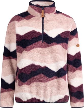 Trespass Ovie Mountain At200 Half Zip Fleece Top in Pink And Purple And White at Nordstrom, Size Xx-Large
