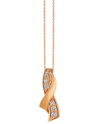 Le Vian 14K Strawberry Gold 0.51 Ct. Tw. Diamond Necklace
