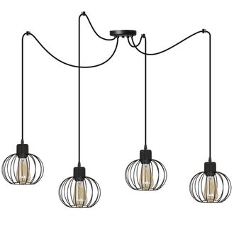 OEM L&aacute;mpara Colgante Led Ara&ntilde;a Estilo Retro Loft Moderna