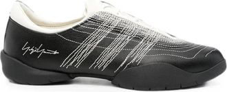 Yohji Yamamoto Regu Borduur Sneakers - Heren - Sneakers - Zwart - 43 EU - Leer - Schoenen