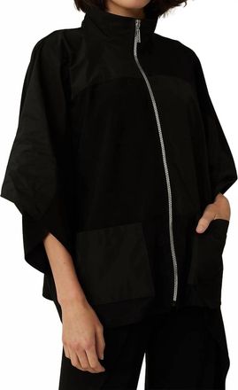 Joseph Ribkoff Zip-Up Jacket In Black