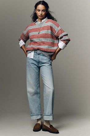 Mother Dodger High-Rise Wide-Leg Jeans