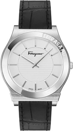 Ferragamo Gancini Leather Watch