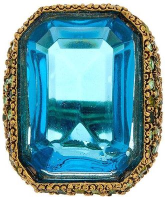Kenneth Jay Lane 22K Plated Cocktail Ring