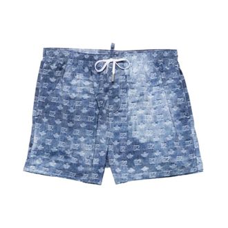 Dsquared2 Beachwear, male, Blue, Size: 2XL Beachwear