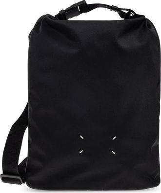 Maison Margiela Schoudertas - unisex - Rugzakken - Zwart - ONE Size - Leer - Tassen