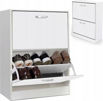 OEM Zapatero, Librer&iacute;a De 2 Compartimentos, Zapatos, C&oacute;moda Espaciosa Para El Recibidor, Librer&iacute;a