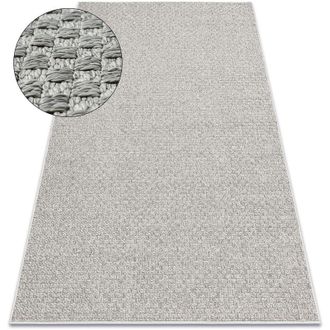RugsX Rugsx - Alfombra Origi 3661 Gris - Hilo De Sisal Tejido Plano Grey 78x150 Cm