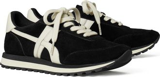 Tory Burch Hank Sneaker in Black/new Ivory/titanium White at Nordstrom, Size 10.5