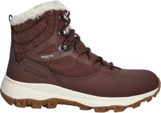 Jack Wolfskin Everquest Texapore High - Dames - Snowboots - Rood - 40 EU - Wol - Fitness