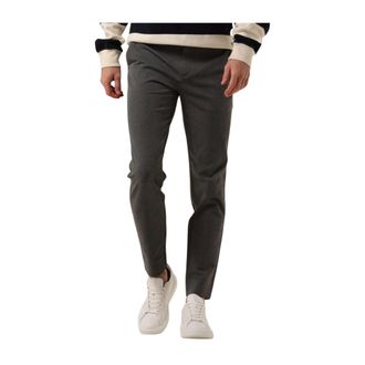 Pla&icirc;n Plain, Broeken, Heren, Grijs, W36 L34, Leer, Josh 315