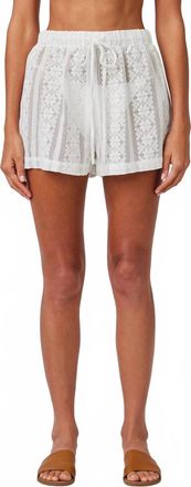 Bella Dahl Easy Drawcord Short In White