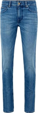 HUGO BOSS Charleston 4 Jeans - Heren - Slim Fit Jeans - Blauw - W40 L32 - Katoen - Jeans