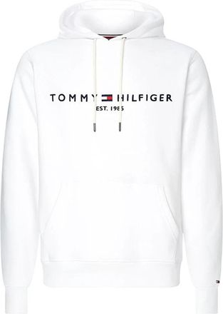 Tommy Hilfiger Felpa - Heren - Hoodies - Wit - XL - Hoodies & sweatvesten