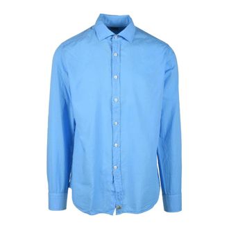 Sonrisa Katoenen Overhemd - Heren - Casual Overhemden - Blauw - 2XL - Katoen - Overhemden