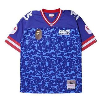 A Bathing Ape BAPE x Mitchell & Ness NFL New York Giants Legacy Jersey 1H73-109-905