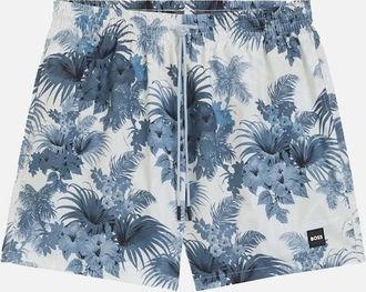 HUGO BOSS Mens Piranha Swimshorts Blue - Size: 33/32/32