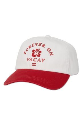 Billabong Dad Baseball Cap in Fiesta Red at Nordstrom