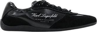 Karl Lagerfeld Altia Sneakers - Dames - Sneakers - Zwart - 36 EU - Leer - Schoenen