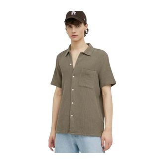 Sams&oslash;e & Sams&oslash;e Hombre, Camisas, Verde, Talla: L
