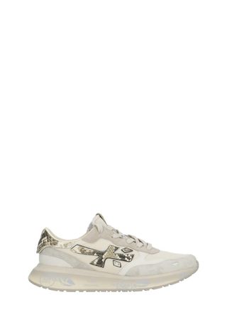 Premiata Ivory Lauryn 8133 Snake Sneakers