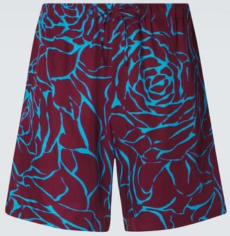 Dries Van Noten Floral shorts