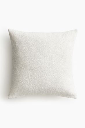 H&M Kissenh&uuml;lle aus Boucl&eacute; - White