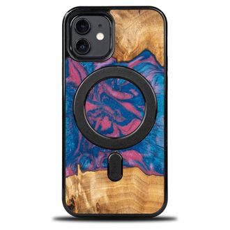 OEM Funda Bewood Unique Para Iphone 12/12 Pro - Neones - Vegas Con Magsafe