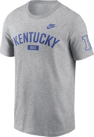 Nike Kentucky Legacy Arch 2-Hit Nike Mens College T-Shirt in Grey | N19906GUKV-5ML
