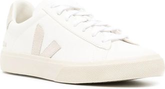 Veja Unisex Sneakers Campo Leather Extra White White-Natural Suede Trainers White/natural