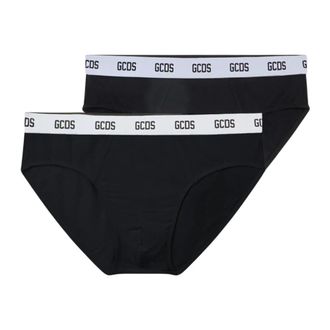 GCDS Essentials Briefs 2-Pack - male - GCDS - Underpants - Black - XL - Underwear