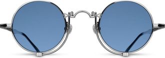 Matsuda 10601H PW Mens Sunglasses Silver Size 45