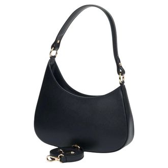 Estro & Luminara Shoulder Bags, female, Black, Size: ONE SIZE Compact Shoulder Bag
