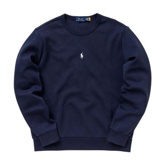 Ralph Lauren Sweatshirts, male, Blue, Size: 2XL Felpa