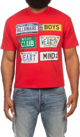 Billionaire Boys Club Plates Graphic T-Shirt in Red at Nordstrom, Size Xx-Large