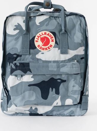 Fj&auml;llr&auml;ven Graphics Unisex Backpack - Nimbus Blue/Hidden Animals 577-986 - Grey - Size: ONE size