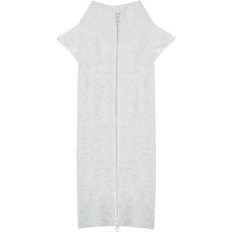 Veronica Beard Uptown Merino Wool & Cashmere Dickey in Grey at Nordstrom