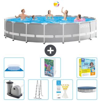 Intex Piscina Prism Frame Redonda - 610x132 Cm - 8-piezas S546