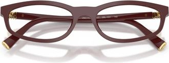 Miu Miu MU 01Zv Optisch Montuur - unisex - Brillen - Rood - 54 MM - Accessoires