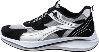 Generic Mens Breathable Sports Shoes: Trainers with Laces, Cushioning Jogging Shoes, Breathable Walking Shoes, Lightweight Outdoor Shoes, Abrasion-Resistant, 